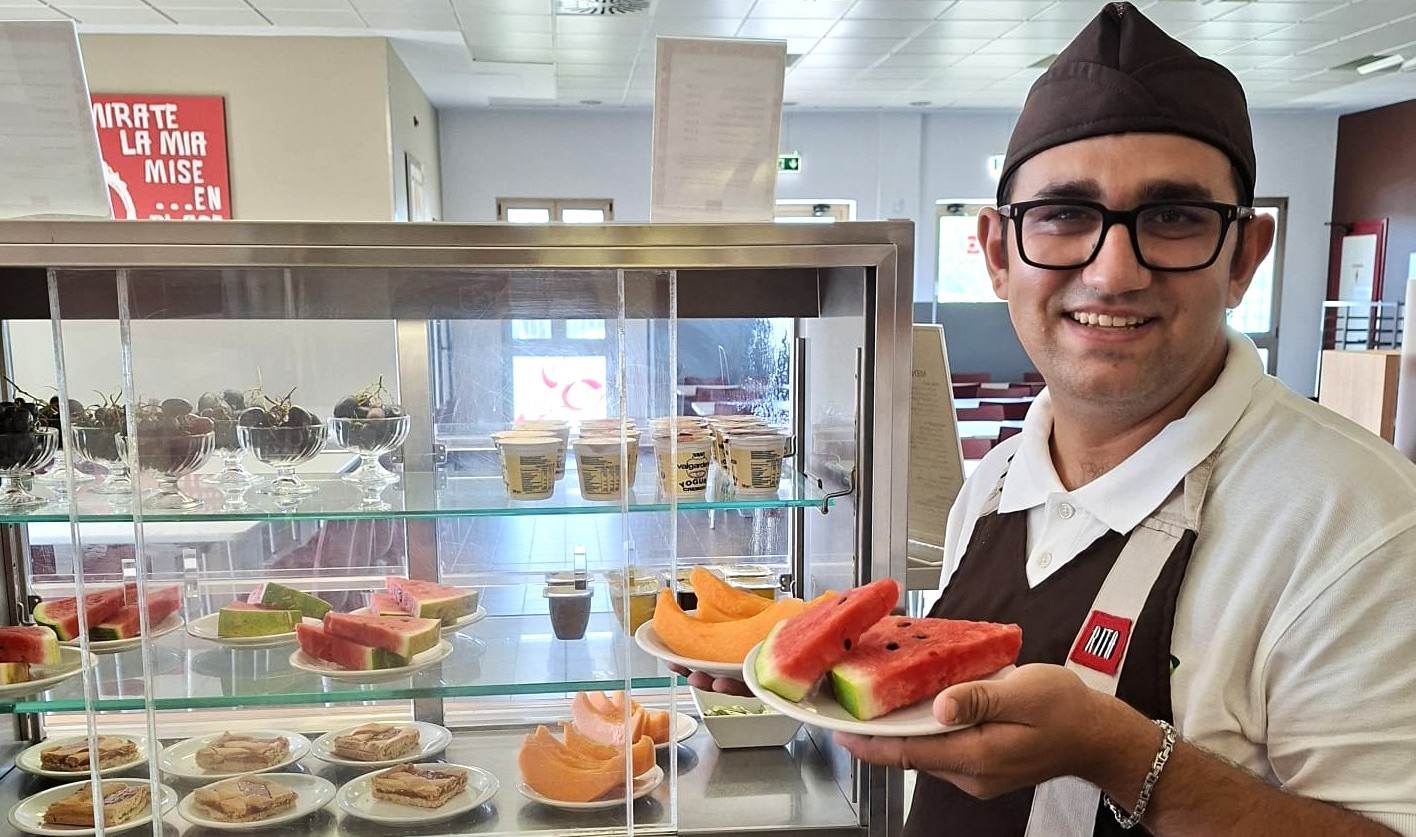Il tirocinio di Orjanel alla CIRFOOD