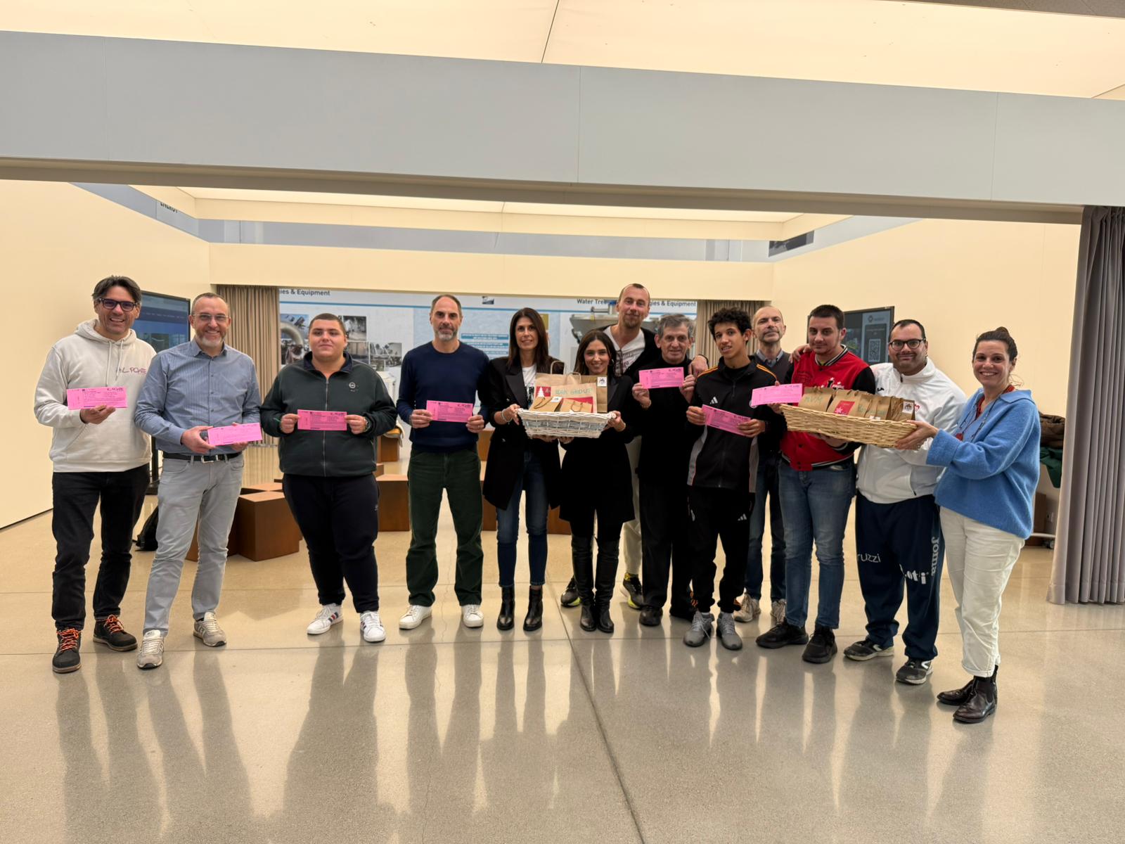 WAM Group Spa a supporto del Ponte e della Lotteria Solidale
