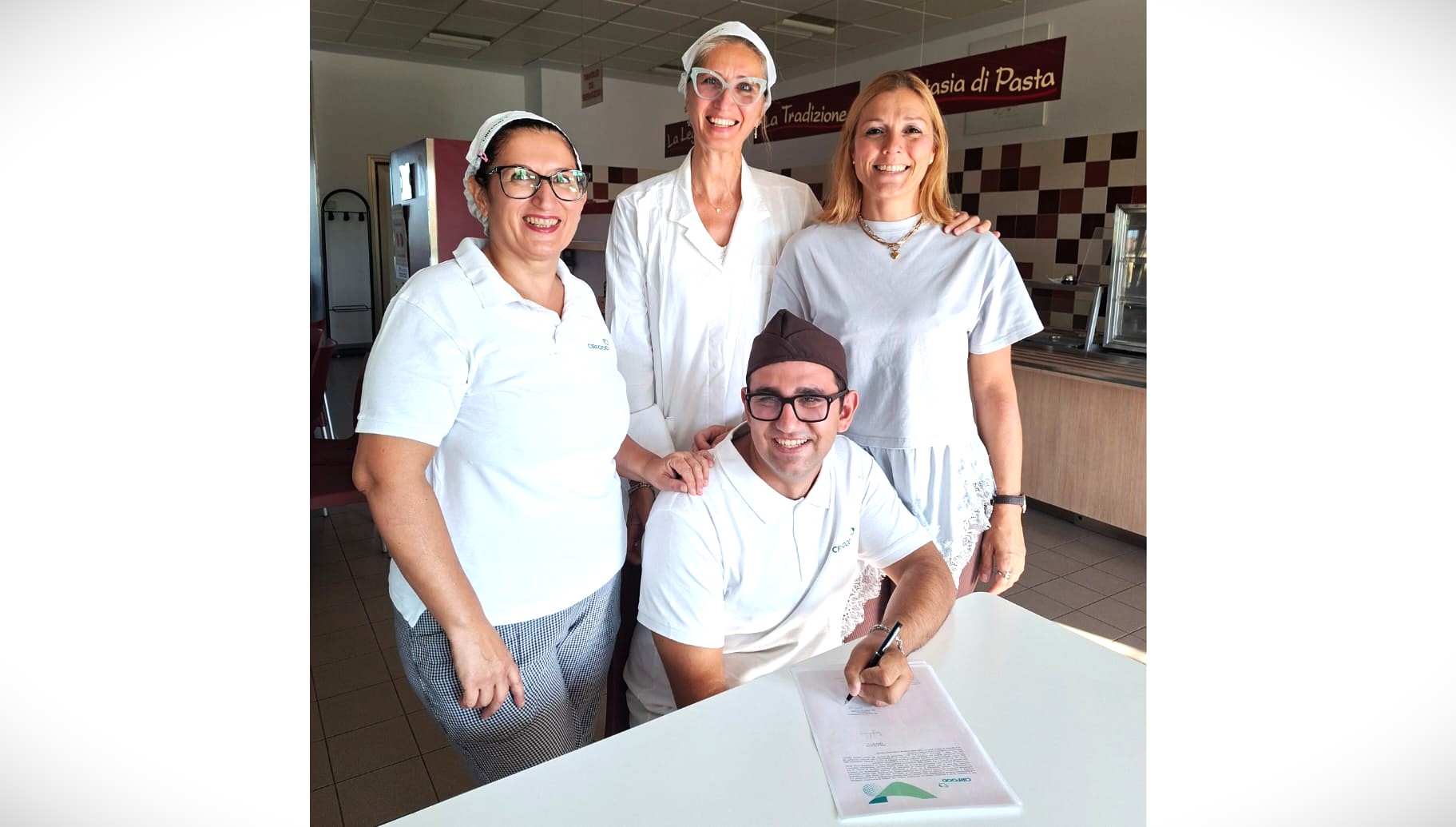 Orjanel è stato assunto al lavoro dalla CIRFOOD